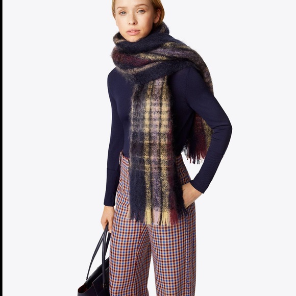 tory burch wool scarf